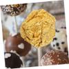 ABOOFAN Gold Foil Wrapping Paper 200pcs for Candy Chocolate Food Packaging Easy to Use for Parties view 3