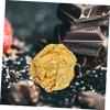 ABOOFAN Gold Foil Wrapping Paper 200pcs for Candy Chocolate Food Packaging Easy to Use for Parties view 4