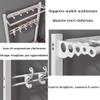 TUOYIBO Exquisite Clothes Rail Rack Shoe Bench Coat Stand Rack Hanger 4-in-1 Coat Rack Shoe Bench With 15 Hooks, Industrial Entryway Coat Rack Storage Shelf, Metal Accent Furniture With Metal Frame, view 4