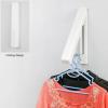 plplaaoo Clothes Drying Rack Wall Mounted,Retractable Clothes Folding Indoor, Wall Mounted Drying Rack Multifunctional Folding Retractable Clothes Hanger for Home view 3