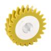 ALturn Mixer Worm Gear Durable Replaceable Yellow Easy to Install W10112253 4cm Stainless Steel Compatible for Mixer Conversion view 3