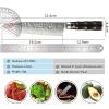 Chef Knife, 8 Inch Professional Chef Kitchen Knife Sharp Damascus Steel Cleaver Vegetable Japanese Santoku Sharp Butcher Bone Knife Cooking Tool view 3
