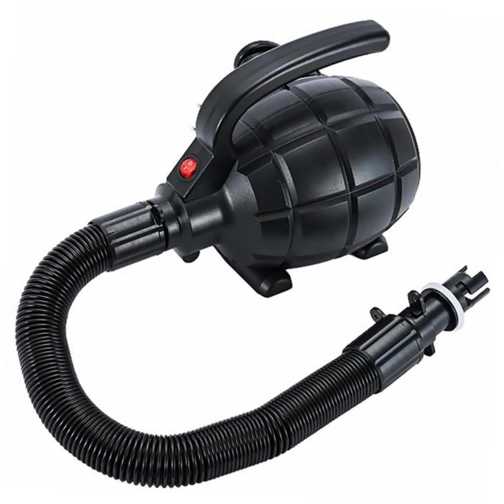 Zerodeko Electric Air Pump for Gymnastics Tumbling Track High Pressure Inflator for Boats Beds and Inflatables Compact Design with Multiple Nozzles Compatible