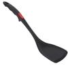 Spatulas Silicone Heat Resistant, Food Scraper Pancake Spatula Jar Spatula Baking Spatula Cooking Spatula for Home Bakery(Black) view 1