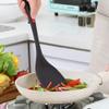 Spatulas Silicone Heat Resistant, Food Scraper Pancake Spatula Jar Spatula Baking Spatula Cooking Spatula for Home Bakery(Black) view 3
