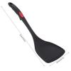 Spatulas Silicone Heat Resistant, Food Scraper Pancake Spatula Jar Spatula Baking Spatula Cooking Spatula for Home Bakery(Black) view 4