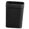 Cabilock Imitation Rattan Wastebasket Lidless Trash Can for Home Office Woven Design Capacity for Living Room Kitchen and Bedroom Use view 1