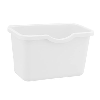 Levemolo Hanging Trash Can for Kitchen Cabinet Multifunctional Wastebasket for Rubbish Item Storage Compact White Design Space-Saving for Home Office