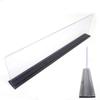 STORE FIXTURES DIRECT Gondola Magnetic Shelf Divider, T Shaped Clear Product Separator & Organizer for Metal Shelving, 3" H x 16" D, 5 Pack view 4