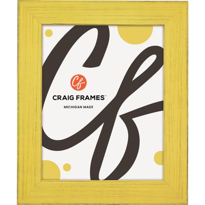 Craig Frames Jasper, 22x31 Picture Frame, Southern Yellow
