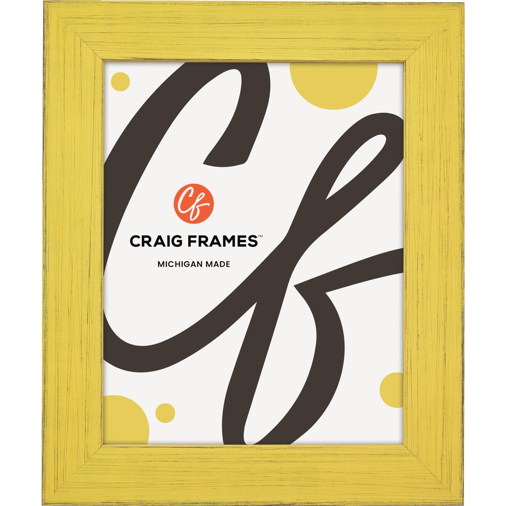 Craig Frames Jasper, 22x31 Picture Frame, Southern Yellow