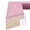 Craig Frames Jasper, 25x25 Picture Frame, Petticoat Pink view 2