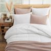 Levtex Home Mills Waffle Twin/Twin XL Comforter Set (68x88in) with 1 Pillow Sham (26x20in) - Bright White - 100% Cotton Twin Size Comforter Set - Soft, Pre-Washed view 3
