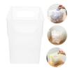 Trash Basket Plastic Trash Can for Desk Litter Box for Easy Waste Management view 4