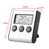 Fridge Thermometer Digital Refrigerator Thermometer 58 158 Fridge with a Huge Facts Analyzing Window and Liquid Crystal Display Show Numbers Presenting 3 Mounting view 3