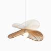 WEitol Woven Rattan Dining RoomHanging Lamp|Retro Zen Wabi Sabi Style B&B Bedroom Pendant Lightled|Tea Room Study Room Personalized Creative Bar Chandeliers view 1