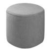 BLLMTEAR Ottoman Cover Slipcover Round Foot Stool Cover 30/33/35/40, Footstool Cover, Footrest Ottoman Covers, Foot Pouffe Protector with Elastic Bottom,Washable (Color : 4, Size : D30xH30cm/12x12in) view 1