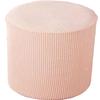BLLMTEAR Ottoman Cover Slipcover Round Foot Stool Cover 30/33/35/40, Footstool Cover, Footrest Ottoman Covers, Foot Pouffe Protector with Elastic Bottom,Washable (Color : 8, Size : D33xH33cm/13x13in) view 1