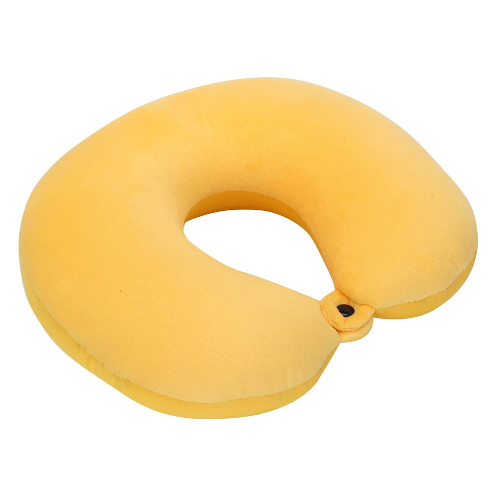 Travel Pillow for Kids Memory Foam Neck Pillow for Traveling Turtle Neck Pillow with Attachable Snap Buttons Outdoor Pillows for Planes,self-Driving Cars & Office Chair Plane Travel Essentials