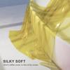AmazerBath Yellow Shower Curtain Liner Heavy Duty, 100% EVA Clear Shower Curtain and Liner 2-in-1, 72x72 Luxury Plastic Weighted Bathroom Shower Liner, 12 Rustproof Grommets & 3 Heavyweight Stones view 2