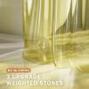 AmazerBath Yellow Shower Curtain Liner Heavy Duty, 100% EVA Clear Shower Curtain and Liner 2-in-1, 72x72 Luxury Plastic Weighted Bathroom Shower Liner, 12 Rustproof Grommets & 3 Heavyweight Stones view 3
