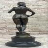 Aldo Vitaleh Awakening of Eve Bronze Sculpture Signed Nude Female Modern Art Statue Handmade Artwork by Classy Bronze view 4