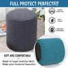 BLLMTEAR Ottoman Cover Slipcover Round Foot Stool Cover 30/33/35/40, Footstool Cover, Footrest Ottoman Covers, Foot Pouffe Protector with Elastic Bottom,Washable (Color : 8, Size : D35xH30cm/14x12in) view 4