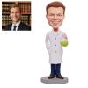 FASHIONBBBLEHEAD Custom Bobble-Heads Laboratory Scientist Custom Bobble Head are Handmade and Given as Gifts to Fathers Boyfriends Family, srdz0001 view 2