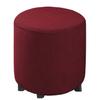 BLLMTEAR Ottoman Cover Slipcover Round Foot Stool Cover 30/33/35/40, Footstool Cover, Footrest Ottoman Covers, Foot Pouffe Protector with Elastic Bottom,Washable (Color : 2, Size : D35xH30cm/14x12in) view 1