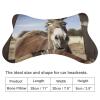 NONHAI 2 Pack Car Neck Pillow Funny Donkey Car Headrest Pillow Memory Foam Car Pillow Breathable Removable Cover Universal Headrest Pillow for Travel Car Seat Driving & Home view 2
