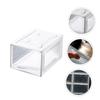 Outanaya Transparent Shoe Organizer Box Clamshell -friendly for Sneakers Casual Shoes Easy to Clean Space-saving Storage view 2