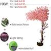 LPLYAA Artificial Cherry Blossom Trees Handmade Fake Plant with Simulated Turf for Hotel Restaurant Indoor Outdoor (Size : 1.5X1M), 20240316 view 3