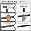 2 Pack Bronze Curtain Rods 36 to 72 Inches(3-6 Feet),5/8 inch Splicing Drapery Rods,Small Curtain Rods Set,Size: 36''-72'',Bronze view 3
