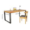 FEELIN Computer Desk Standing Desk Home Office Desk Writing Desk Simple Desktop Computer Laptop Desk Work Study Desk Writing Desk Workstation Home Office Desk Gaming Desk (Size : 1.2 Meters) view 3