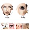 MUOBSBJRX Wall Mounted Sensor Mirror Health Makeup Shaving Mirror LED Lighted Luxury Bathroom Mirror for Hotel Vanity with Adjustable Extendable 8 inch 5X Magnification view 2