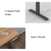 Computer Desk Standing Desk Electric Lift Table Standing Smart Office Workstation Simple Modern Desktop Computer Laptop Table Home Study Desk Home Office Desk Gaming Desk ( Color : C , Size : 1.4 mete view 4