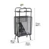 Book Shelf Bookcase Storage Display Bookshelf Modern Creative Bookshelf Floor-standing Coffee Table Bookshelf Living Room Balcony Bedroom Magazine Rack Office Metal Rack for CDs/Movies/Books/Display S view 2