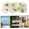 Cabilock Simulation Rose Flower Panel for Wedding Decor Faux Hanging Flower for Aisle Ceremony and Party Romantic Centerpiece Artificial Floral Wall Accent view 2