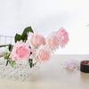 Aendu 10 Pcs Real Touch Artificial Silk Rose Flowers - Life-Like Pink Roses for Wedding Bouquet, Garden Party, and Floral Decor - Fake Roses with Natural Look view 4