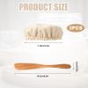 3pcs Sourdough Starter Jar Cloth Covers with Spatula, Unbleached Fabric Bread Fermentation Cover Reusable Sewn Sourdough Proofing Bowl Cloth Cap for 3-4 Inch Jar Mouth view 2