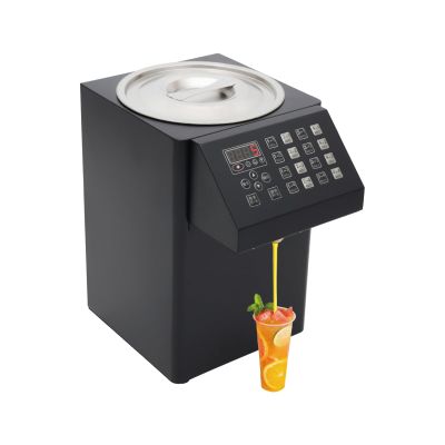 Automatic Fructose Dispenser Machine for Commercial, 200W Electric Fructose Sugar Syrup Quantitative Machine, 2.1 Gal Auto Bubble Tea Equipment Milk Tea Soft Drink 110V