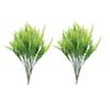 Cabilock 8pcs Faux Fern Branches Artificial Fern Leaf Grass Greenery Decor Home Decoration for Outdoor Plants Flower Arrangements view 1