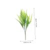 Cabilock 8pcs Faux Fern Branches Artificial Fern Leaf Grass Greenery Decor Home Decoration for Outdoor Plants Flower Arrangements view 2