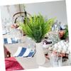 Cabilock 8pcs Faux Fern Branches Artificial Fern Leaf Grass Greenery Decor Home Decoration for Outdoor Plants Flower Arrangements view 4