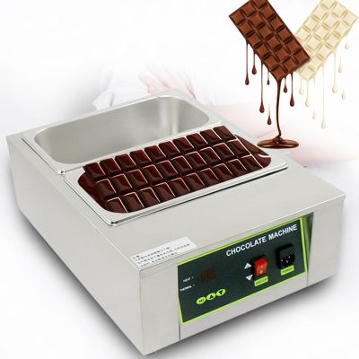 Electric Chocolate Melting Machine,Candy Warmer with Temp Control, 1000W Non-Stick Stainless Steel Melting for Cheese & Chocolate,Dessert,Broth,Wax Candle,Party Gift