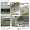 Electric Chocolate Melting Machine,Candy Warmer with Temp Control, 1000W Non-Stick Stainless Steel Melting for Cheese & Chocolate,Dessert,Broth,Wax Candle,Party Gift view 4