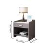 Bed Side Table/Night Stand Hotel Bedroom Double Bedside Table Simple Modern Bedside Cabinet Small Apartment Storage Cabinet Rack Bedroom Side Tables view 2