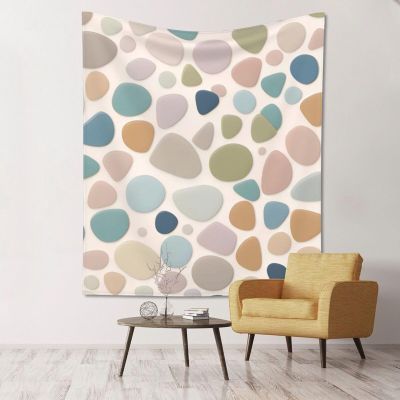 YYHWHJDE Colored water millstone pattern durable tapestry (Vertical) 60 x 51 in Suitable for wall hanging, dormitory,decoration