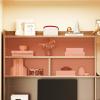 YSUEFIJO Computer Desk with 3 Drawers and 2 Shelves, Simple Home Office Desk, PC Writing Wood Desk Study Desks, Modern Writing Desk, Gaming Table Corner Desk, for Bedroom, Home view 3