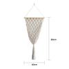 HEPYLAIFU fruit hammock Woven Fruit Vegetable Hanging Basket Under Cabinet Adhesive, Mesh Fruit Holder Organization view 2